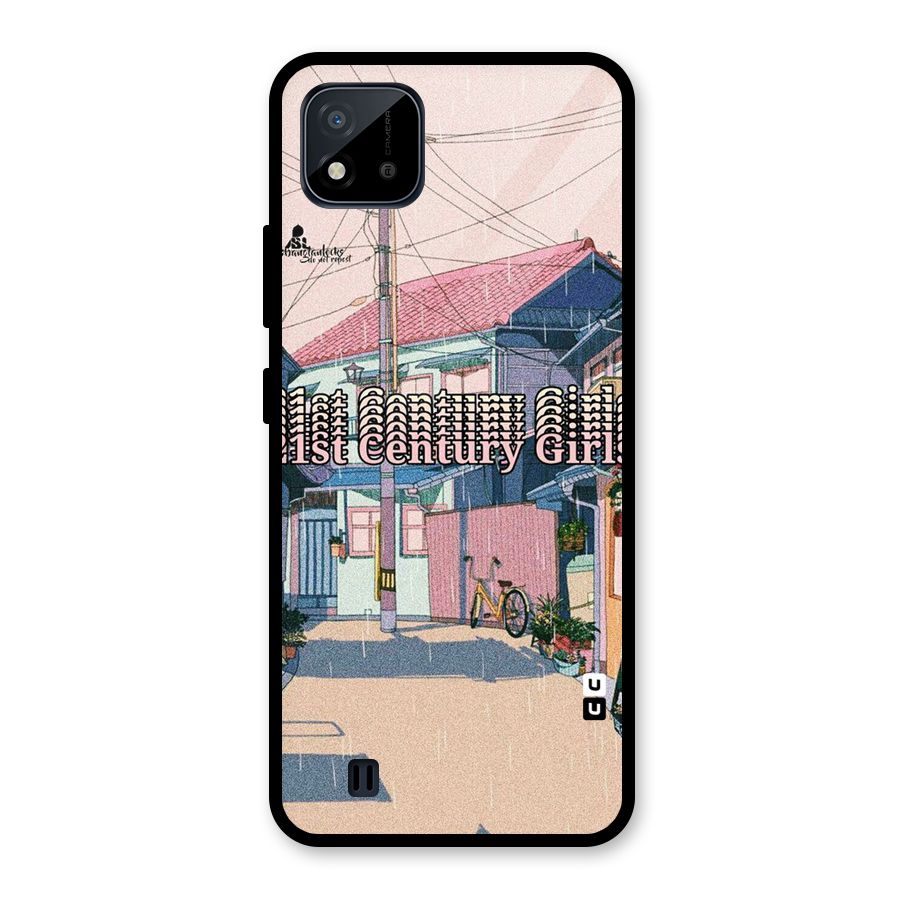 Century Girls Glass Back Case for Realme C11 2021