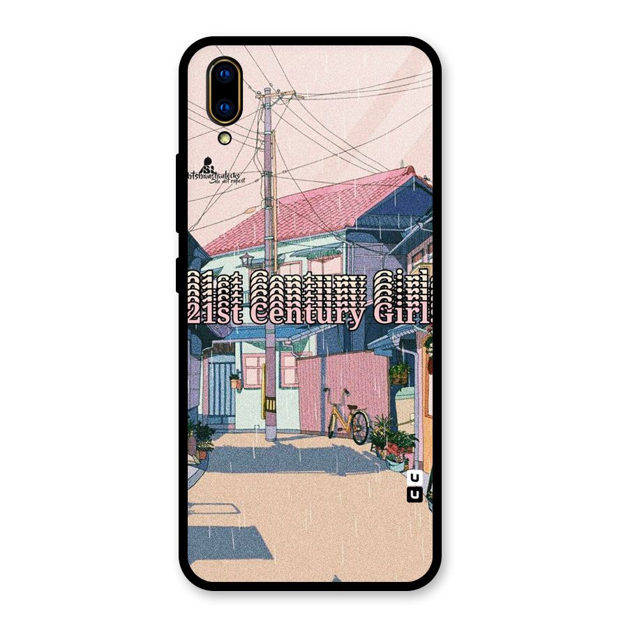 Century Girls Glass Back Case for Vivo V11 Pro