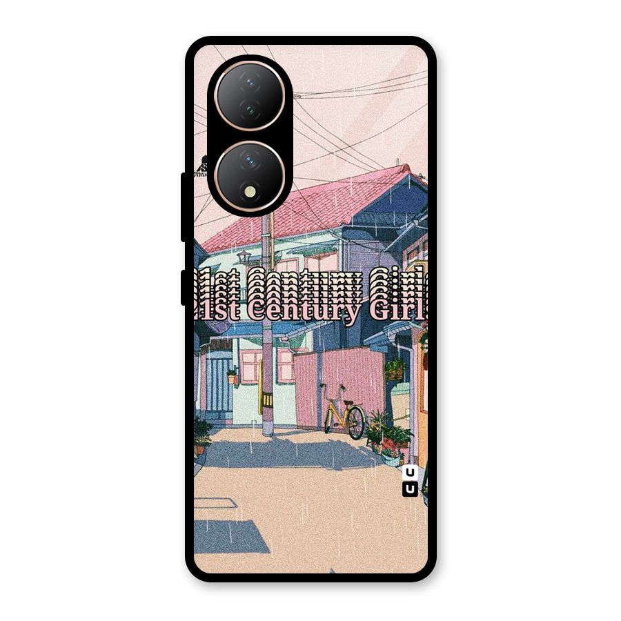 Century Girls Glass Back Case for Vivo Y100A