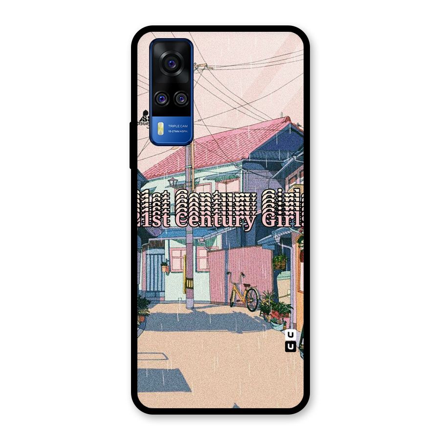 Century Girls Glass Back Case for Vivo Y31