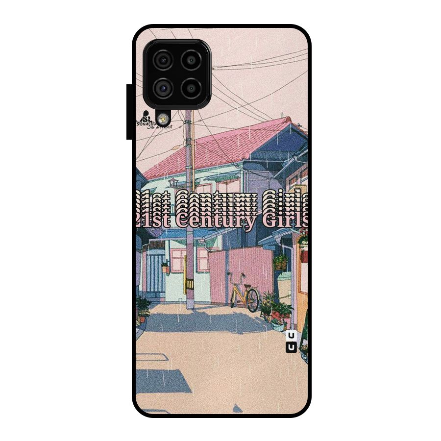 Century Girls Metal Back Case for Galaxy A22 4G