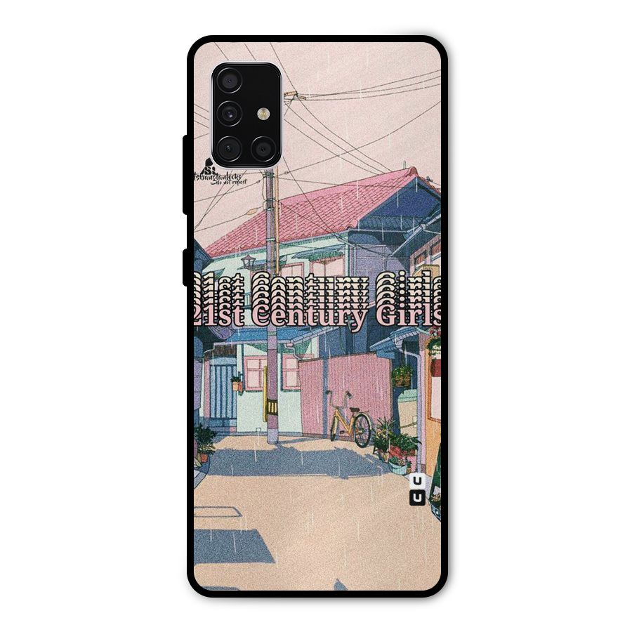 Century Girls Metal Back Case for Galaxy A51
