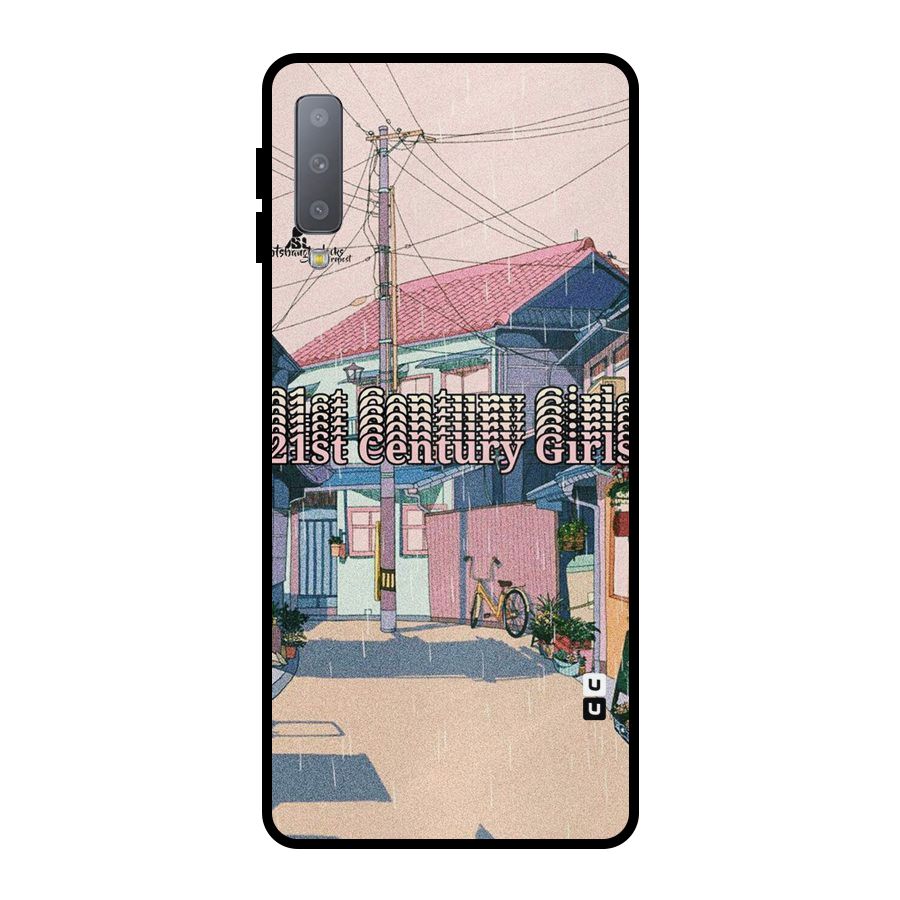 Century Girls Metal Back Case for Galaxy A7 (2018)