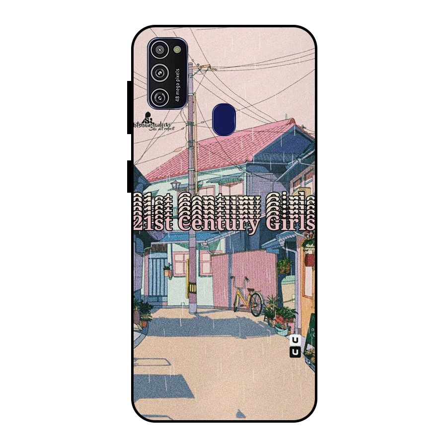 Century Girls Metal Back Case for Galaxy M21