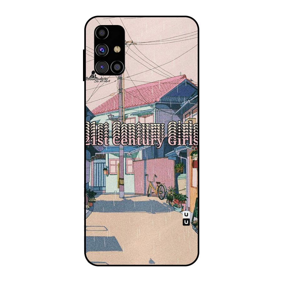 Century Girls Metal Back Case for Galaxy M31s