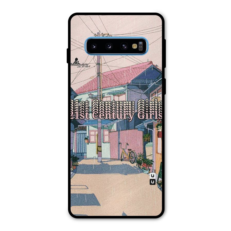 Century Girls Metal Back Case for Galaxy S10