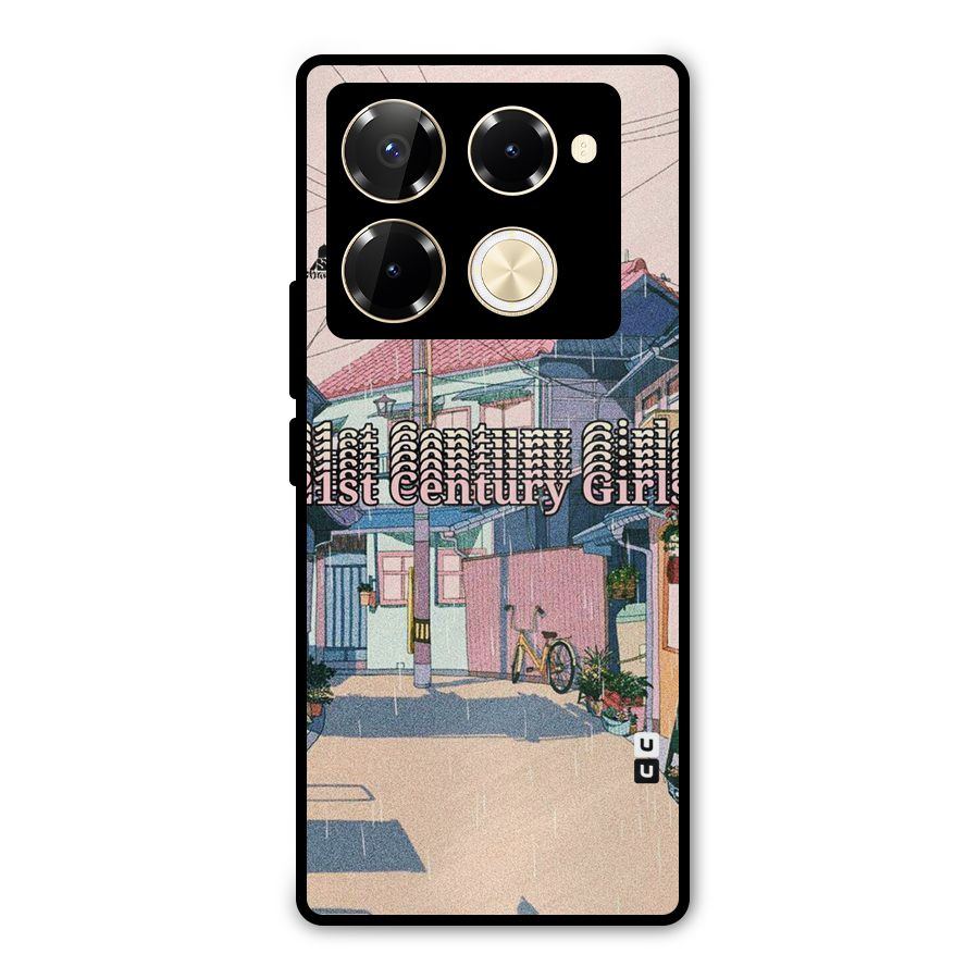 Century Girls Metal Back Case for Infinix Note 40 Pro Plus