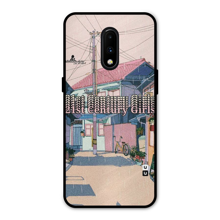 Century Girls Metal Back Case for OnePlus 7