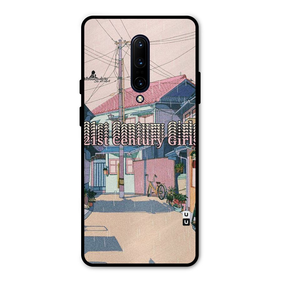 Century Girls Metal Back Case for OnePlus 7 Pro