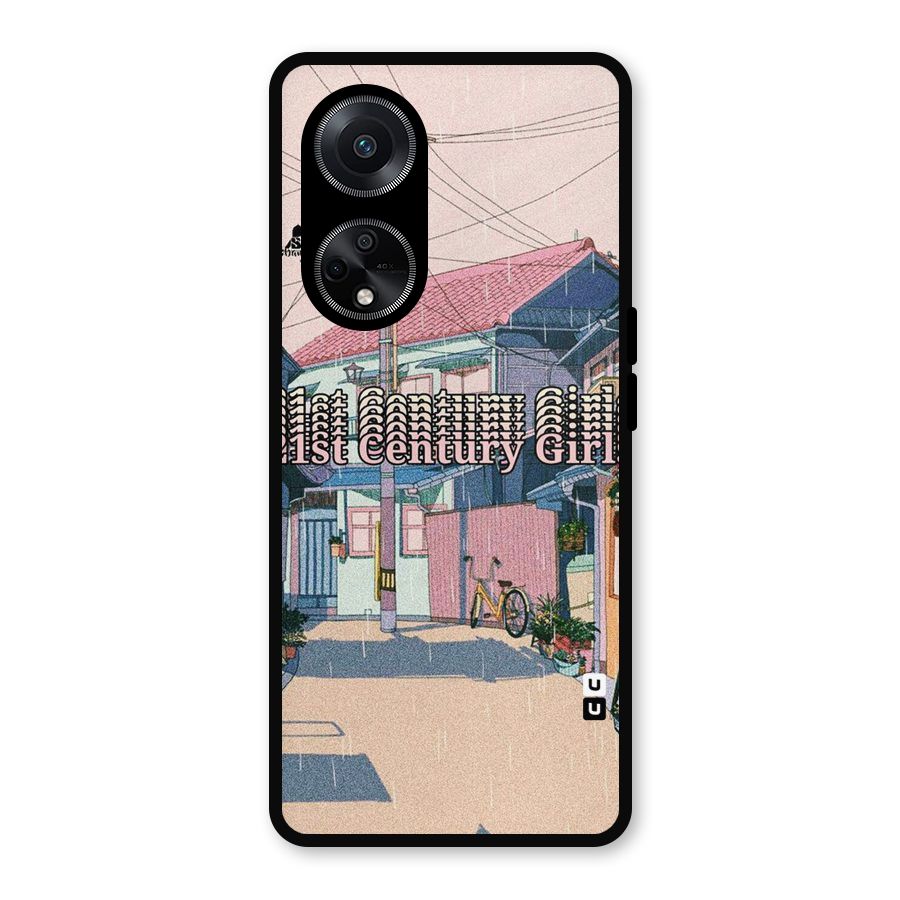 Century Girls Metal Back Case for Oppo F23
