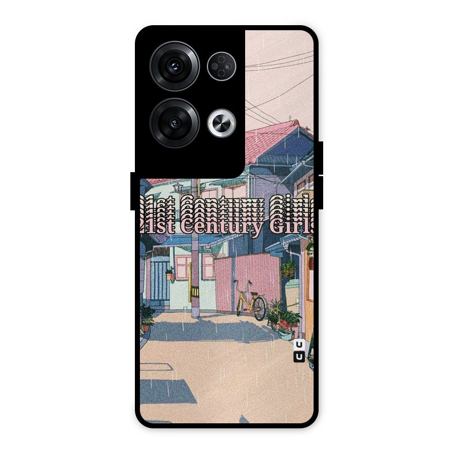 Century Girls Metal Back Case for Oppo Reno8 Pro 5G