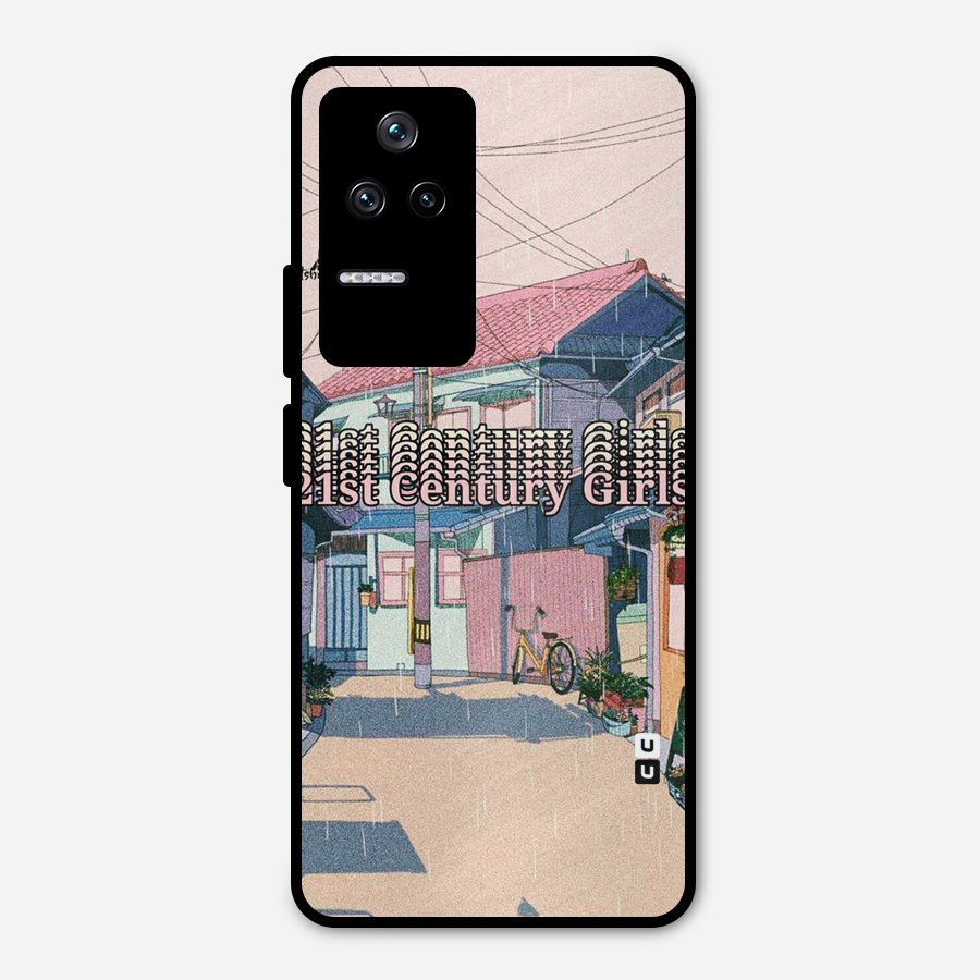Century Girls Metal Back Case for Poco F4 5G