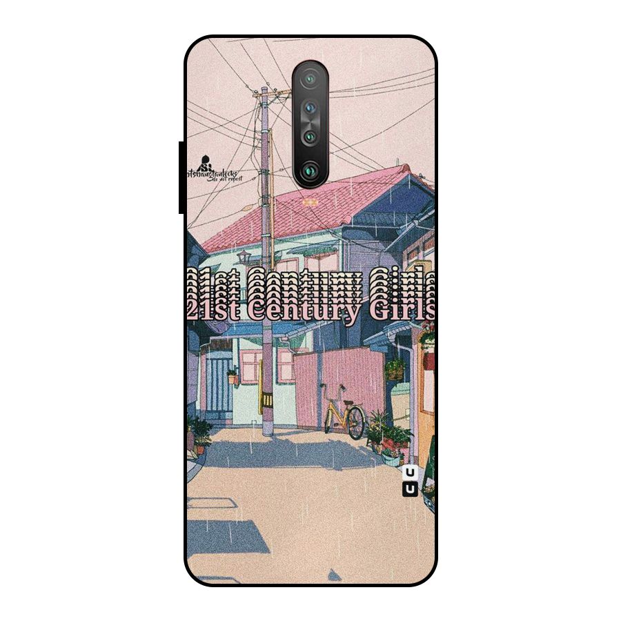 Century Girls Metal Back Case for Poco X2