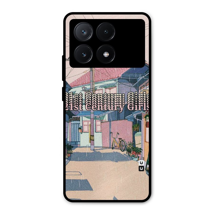 Century Girls Metal Back Case for Poco X6 Pro
