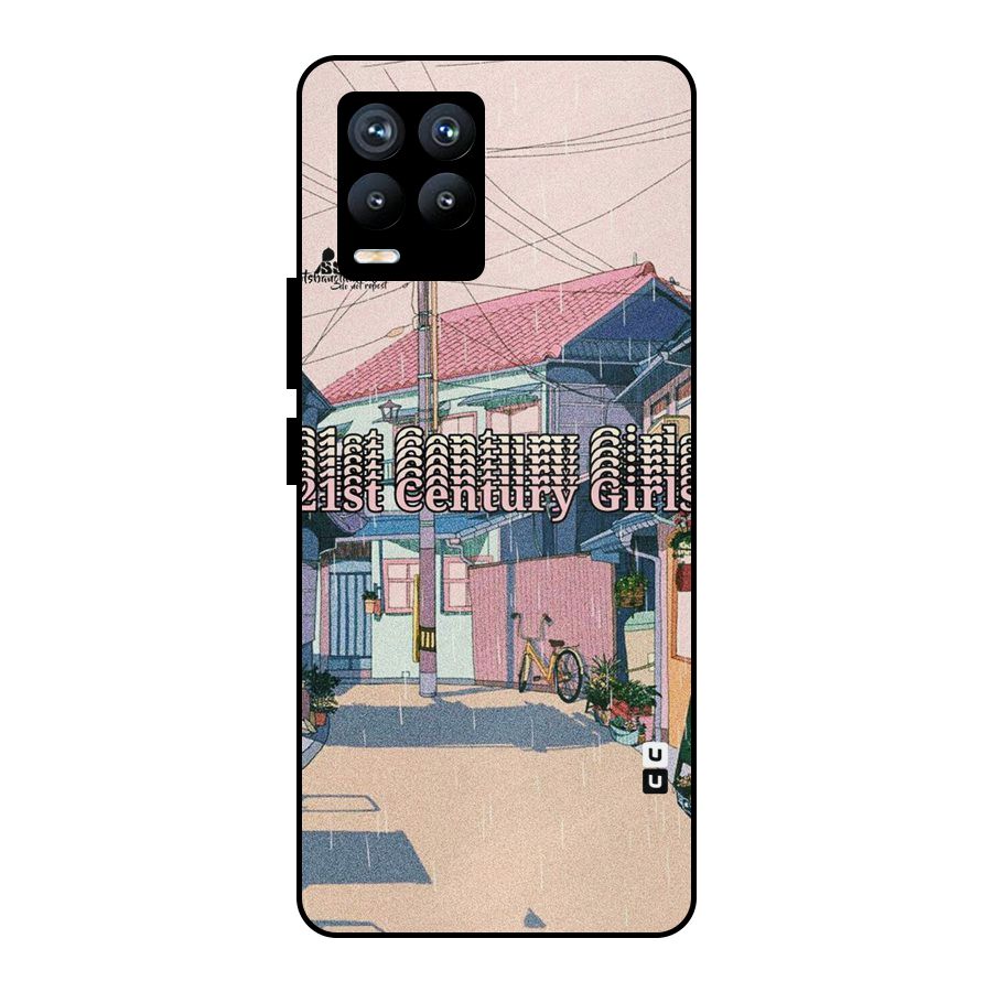Century Girls Metal Back Case for Realme 8 Pro