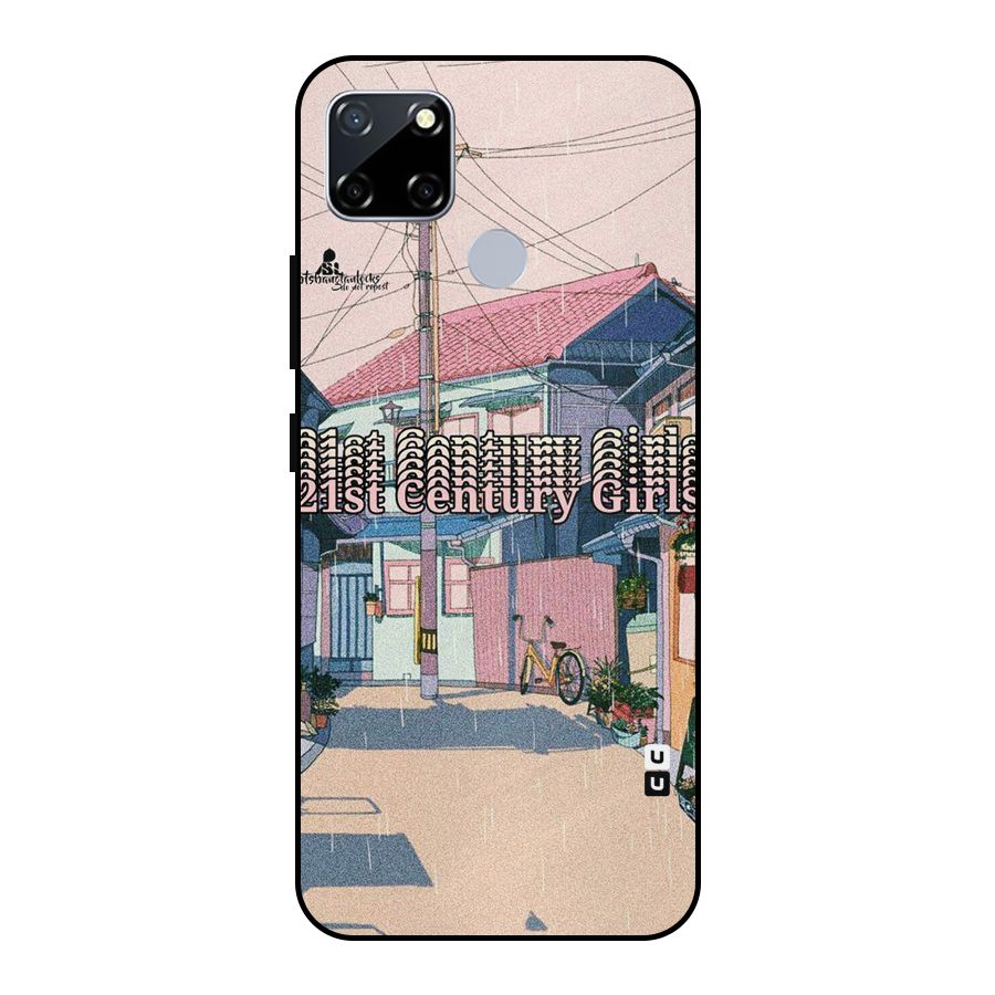 Century Girls Metal Back Case for Realme Narzo 20
