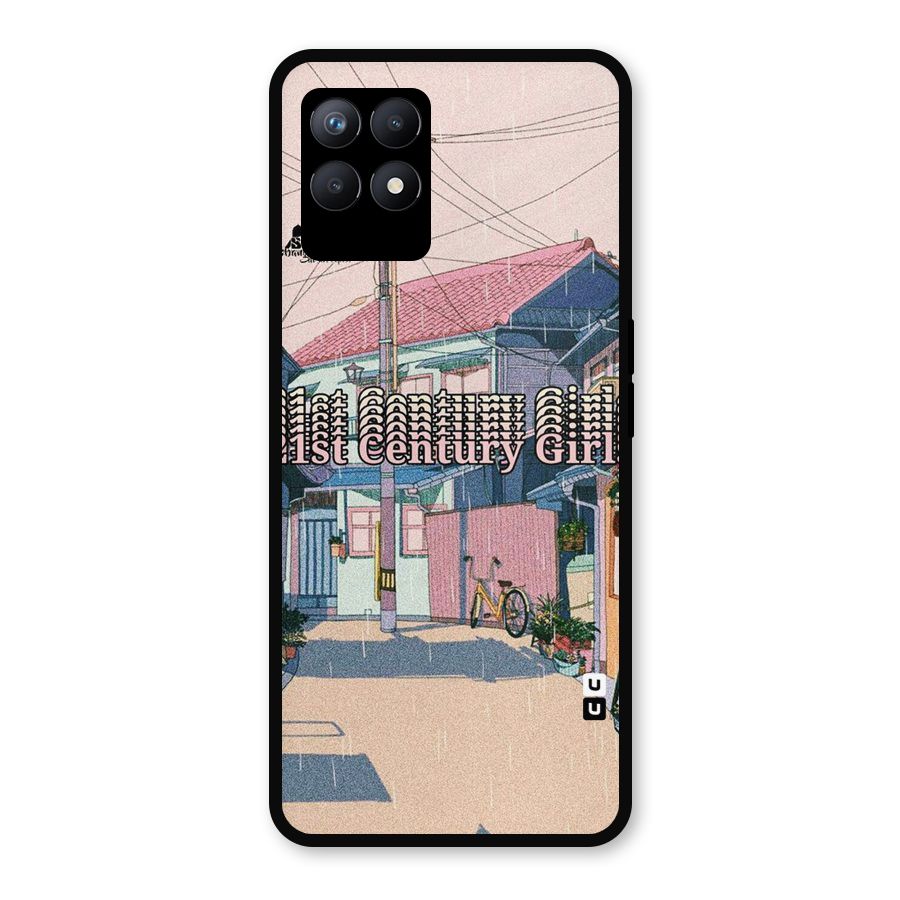Century Girls Metal Back Case for Realme Narzo 50