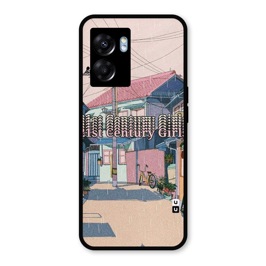 Century Girls Metal Back Case for Realme Narzo 50 5G