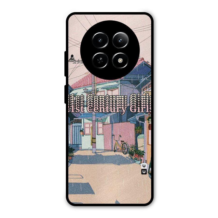 Century Girls Metal Back Case for Realme Narzo 70x 5G