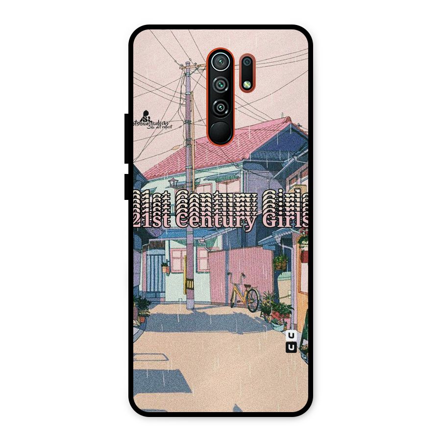 Century Girls Metal Back Case for Redmi 9 Prime