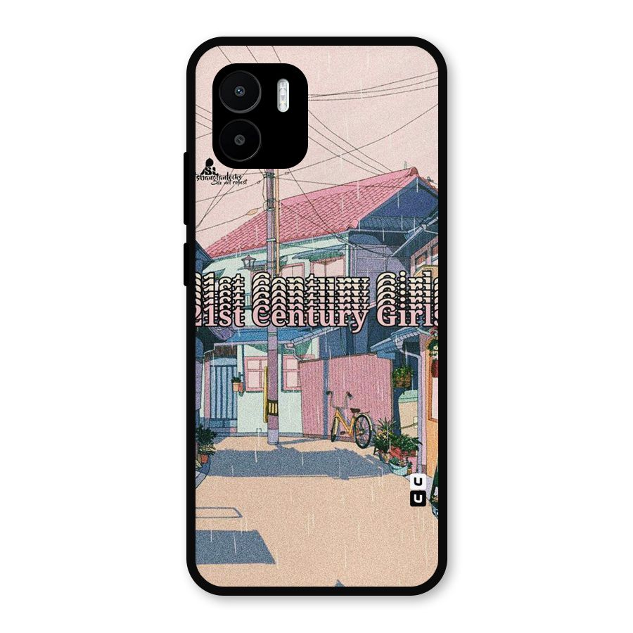 Century Girls Metal Back Case for Redmi A1