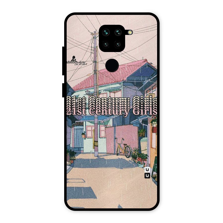 Century Girls Metal Back Case for Redmi Note 9