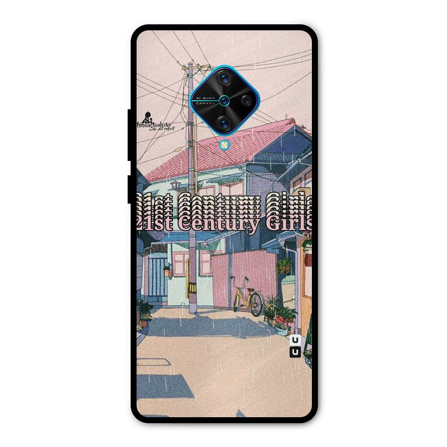 Century Girls Metal Back Case for Vivo S1 Pro