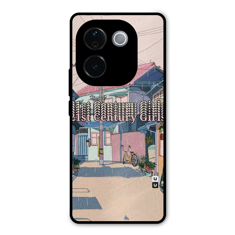 Century Girls Metal Back Case for Vivo T3 Pro