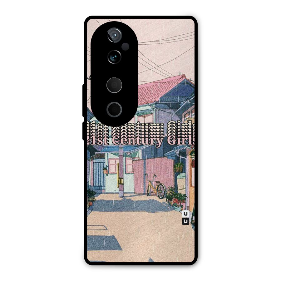 Century Girls Metal Back Case for Vivo T3 Ultra