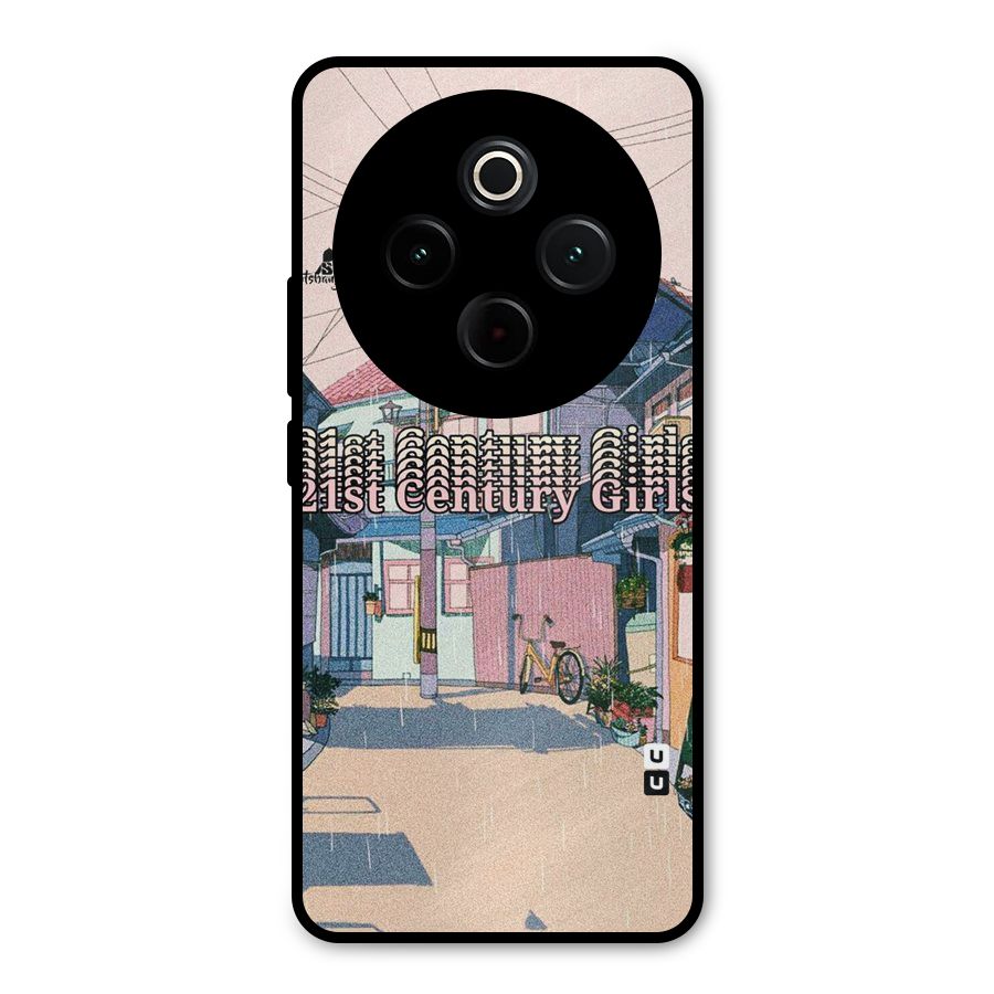 Century Girls Metal Back Case for Vivo T4