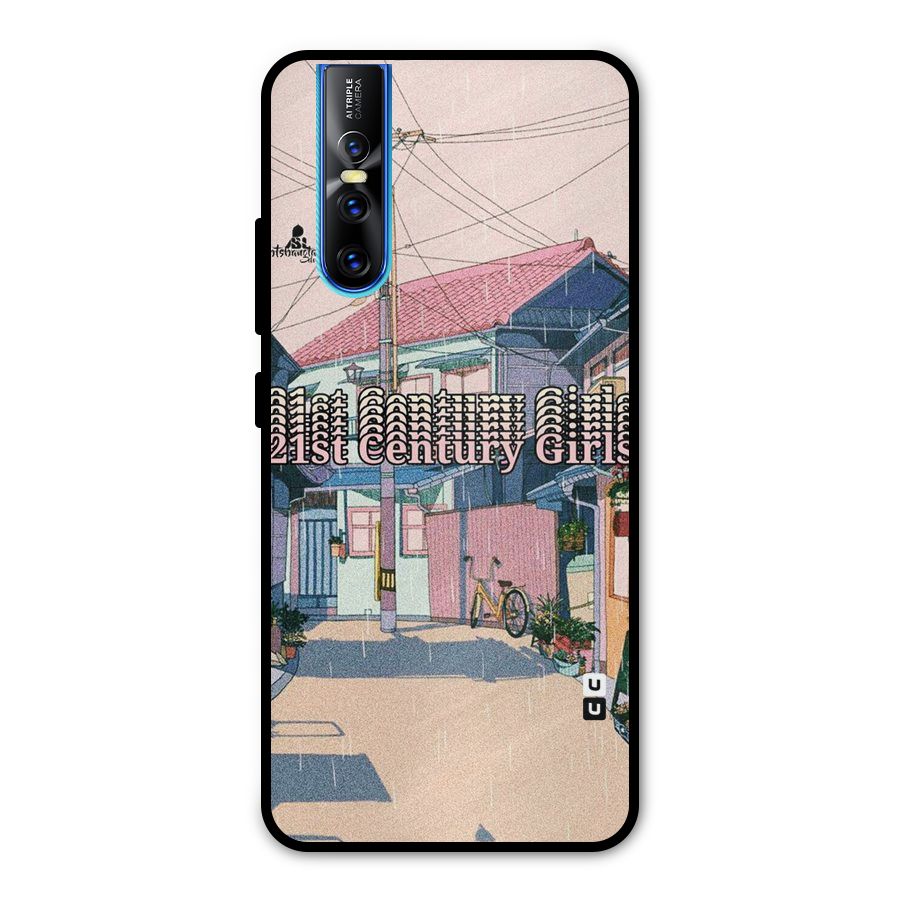 Century Girls Metal Back Case for Vivo V15 Pro