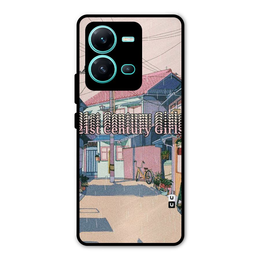 Century Girls Metal Back Case for Vivo V25