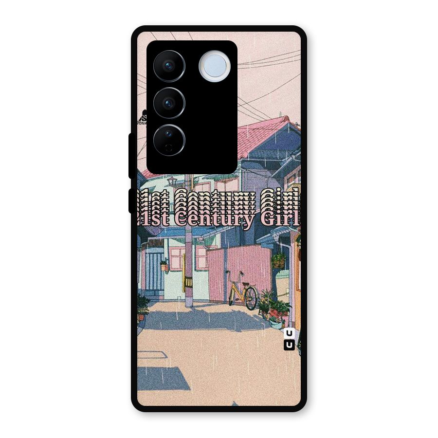 Century Girls Metal Back Case for Vivo V27