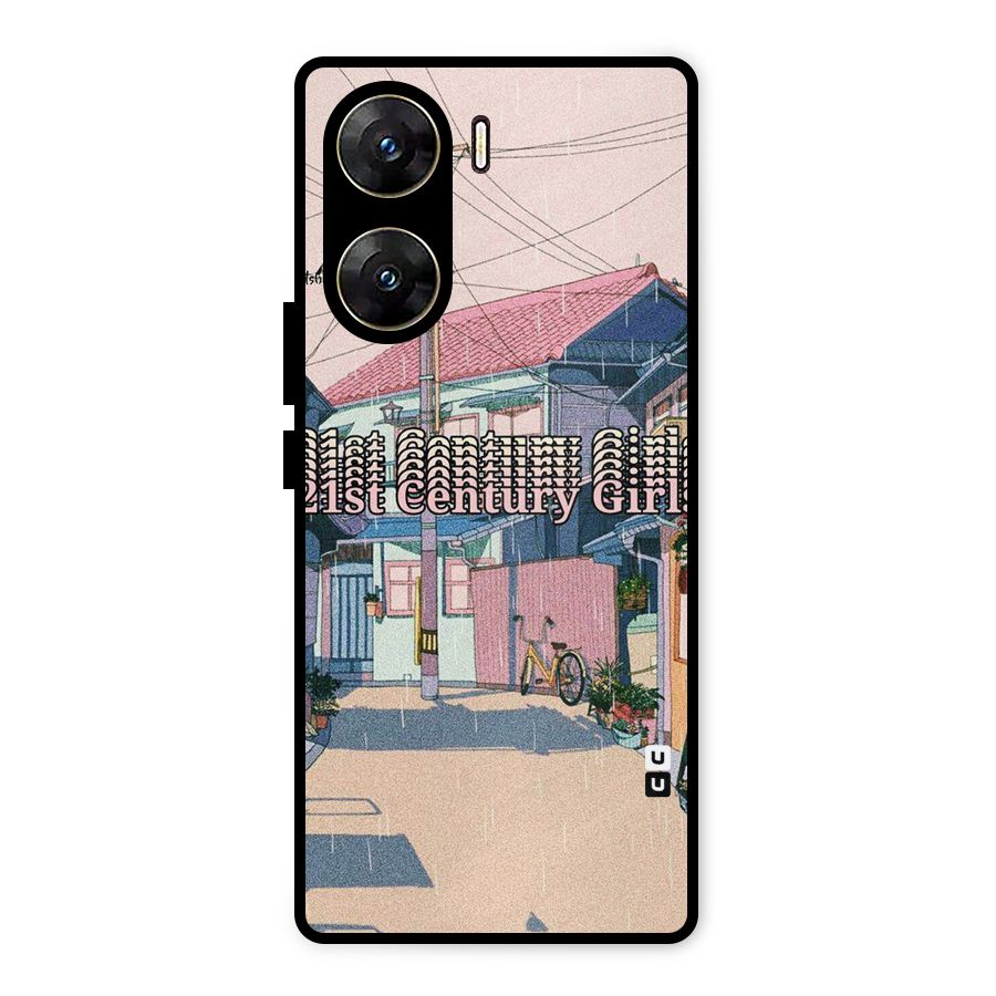 Century Girls Metal Back Case for Vivo V29e