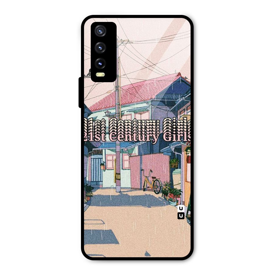 Century Girls Metal Back Case for Vivo Y20 2021