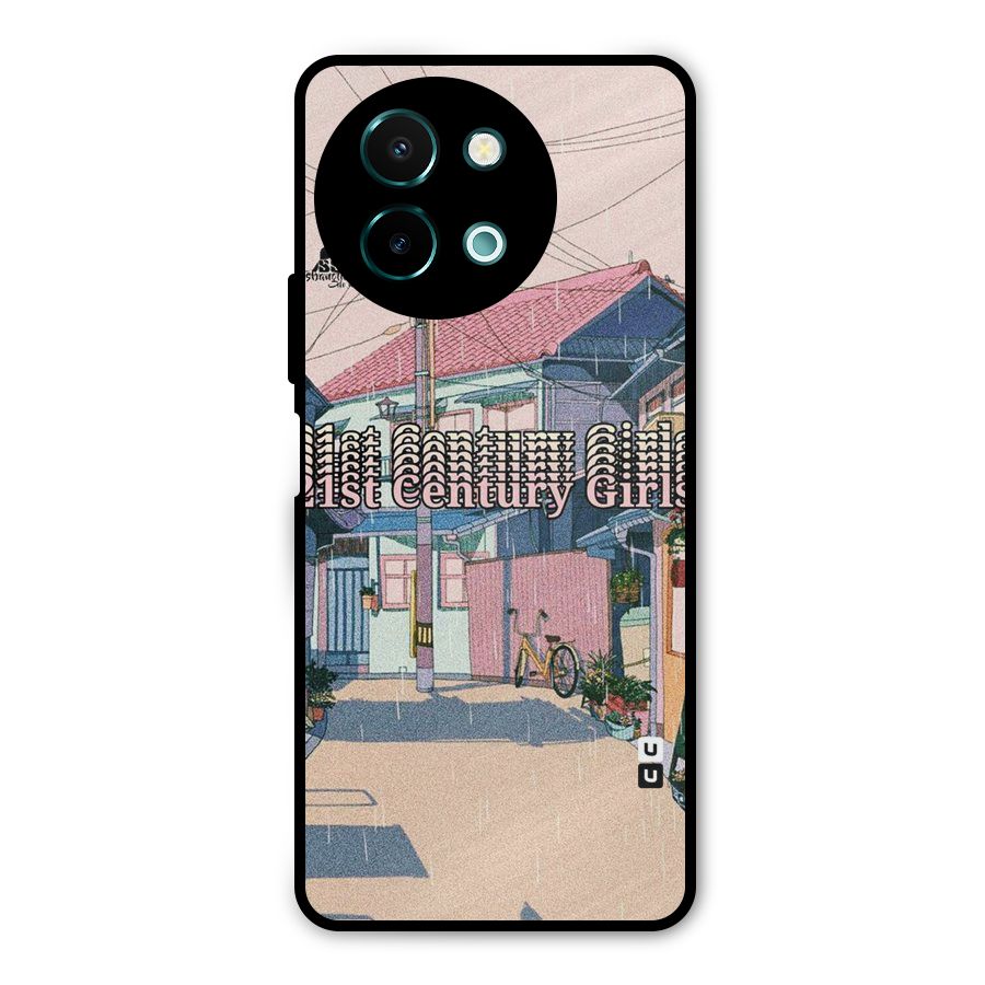 Century Girls Metal Back Case for Vivo Y58