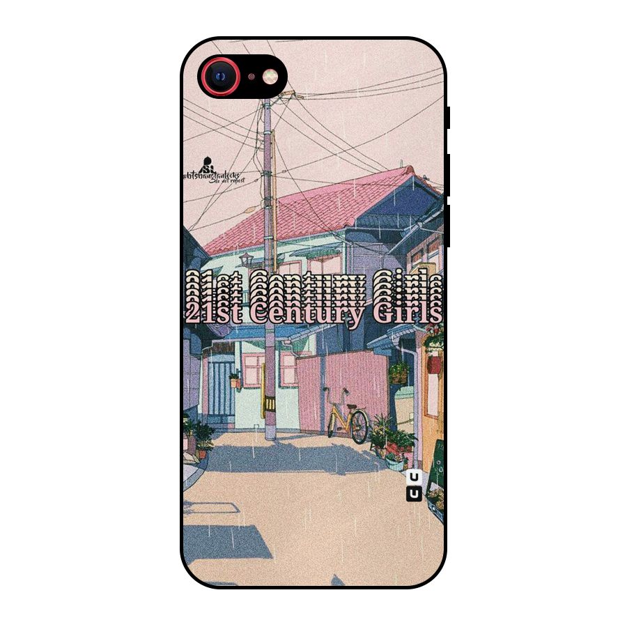 Century Girls Metal Back Case for iPhone SE 2020