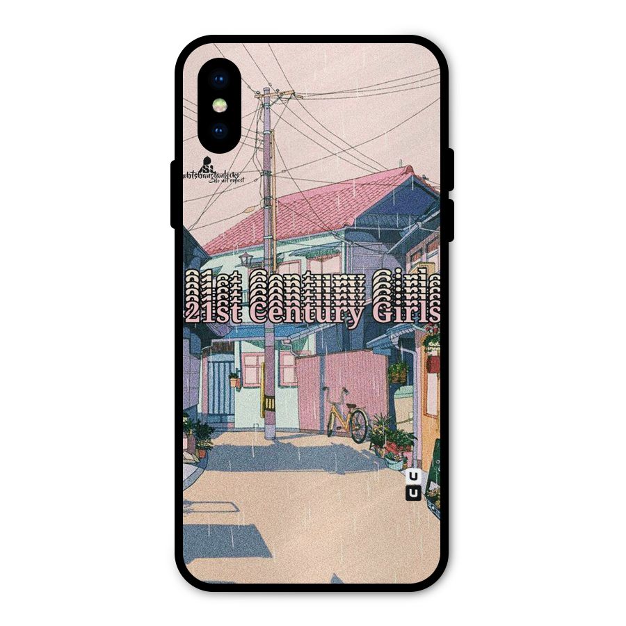 Century Girls Metal Back Case for iPhone XS