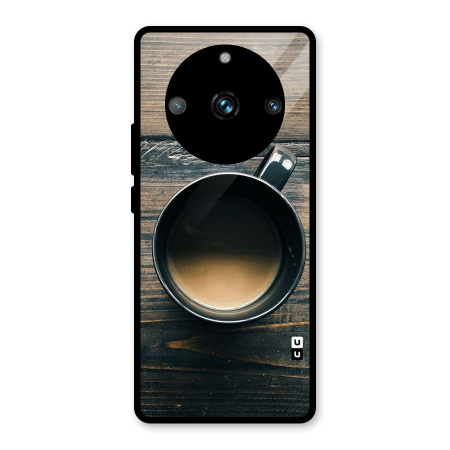 Chai On Wood Glass Back Case for Realme 11 Pro Plus