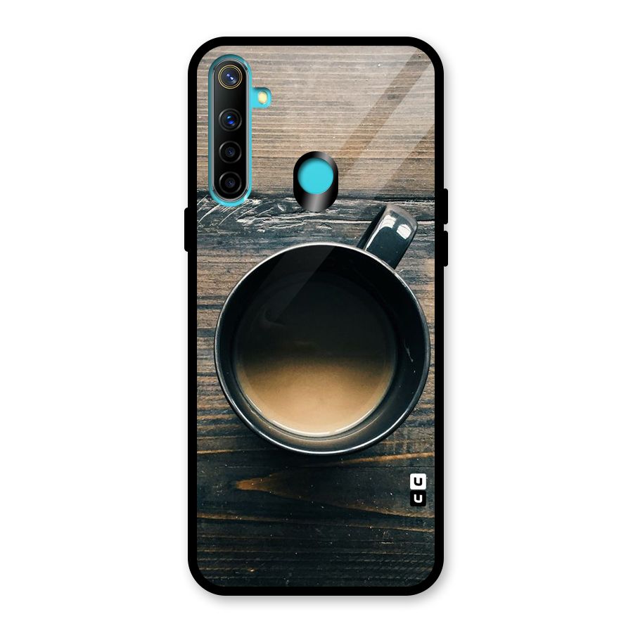 Chai On Wood Glass Back Case for Realme 5