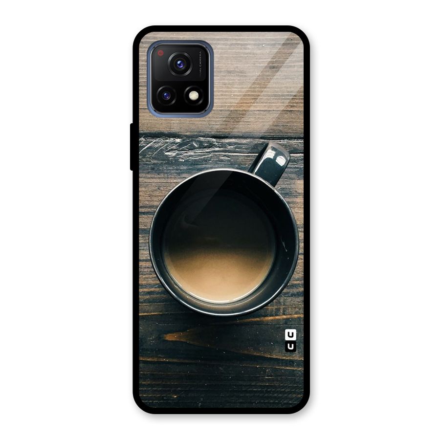 Chai On Wood Glass Back Case for Vivo Y72 5G