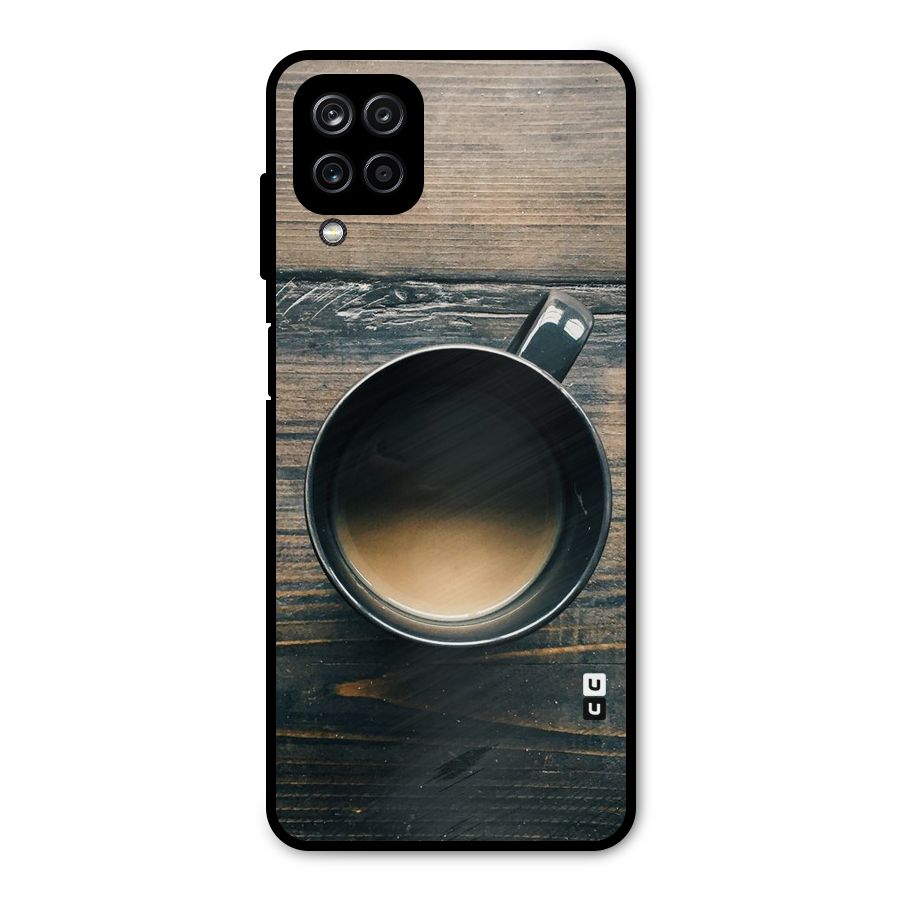 Chai On Wood Metal Back Case for Galaxy A12