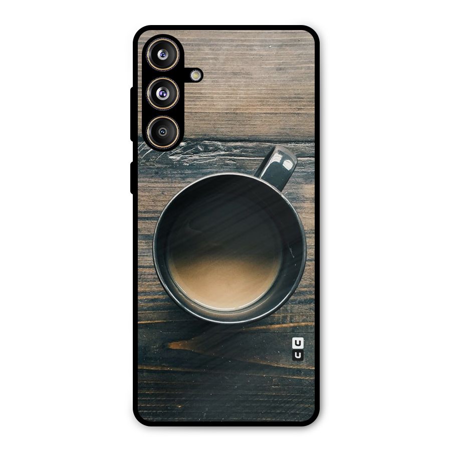 Chai On Wood Metal Back Case for Galaxy F55