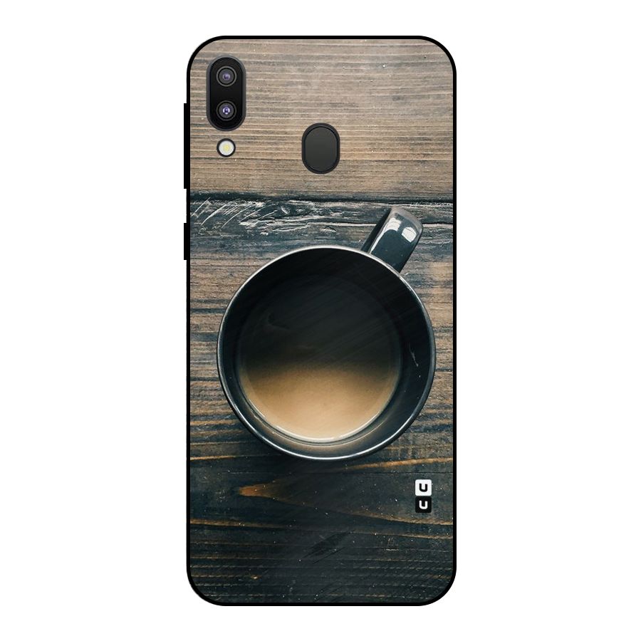 Chai On Wood Metal Back Case for Galaxy M20