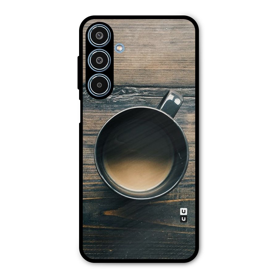 Chai On Wood Metal Back Case for Galaxy M35