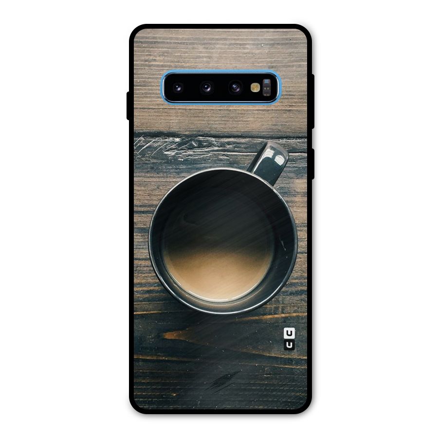 Chai On Wood Metal Back Case for Galaxy S10