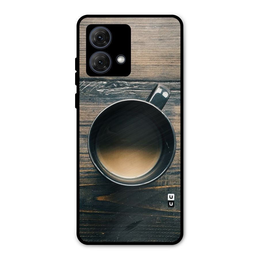 Chai On Wood Metal Back Case for Moto G84