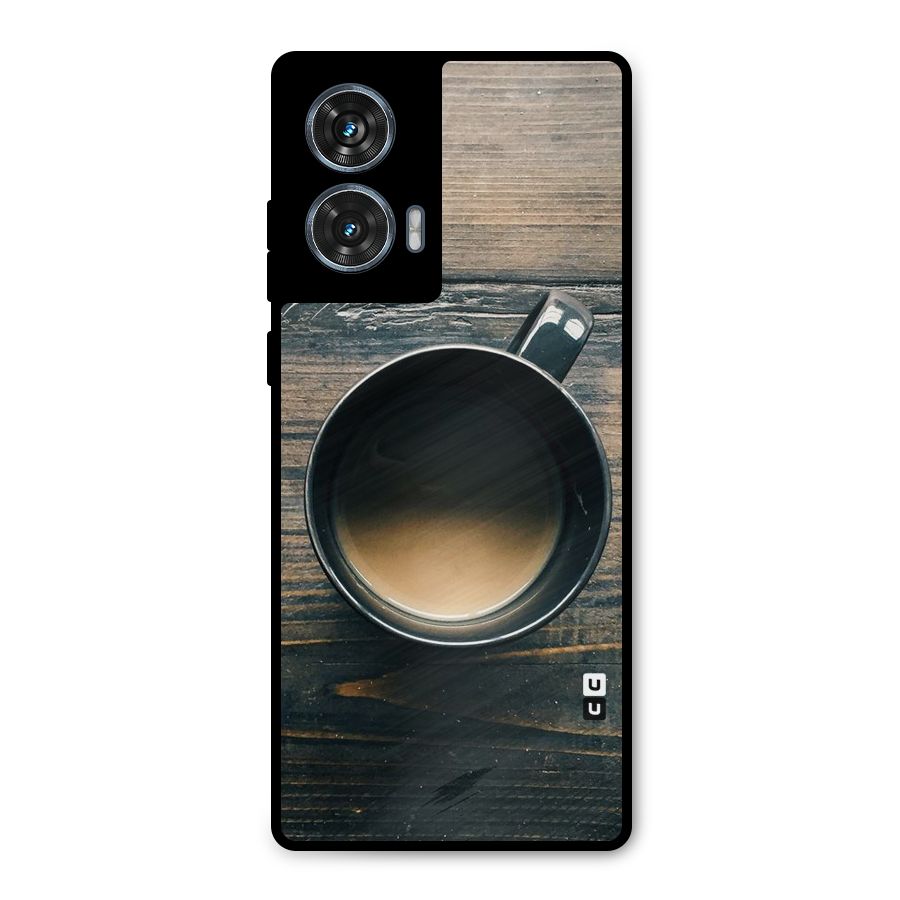 Chai On Wood Metal Back Case for Motorola Edge 50 Fusion
