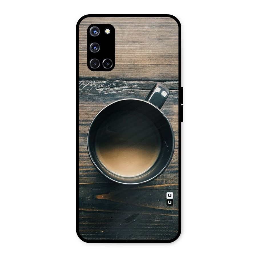 Chai On Wood Metal Back Case for Oppo A52