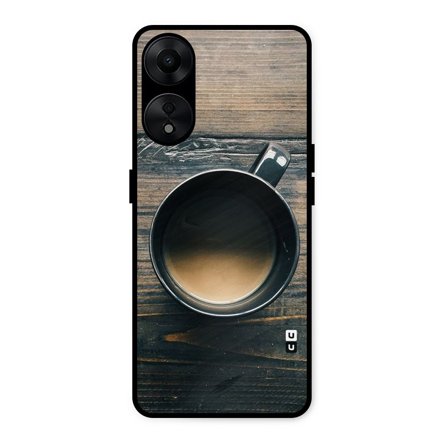 Chai On Wood Metal Back Case for Oppo A78 5G